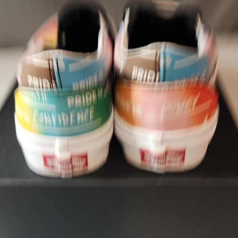 Vans Multicolor Pride Journey Slip-On Shoes